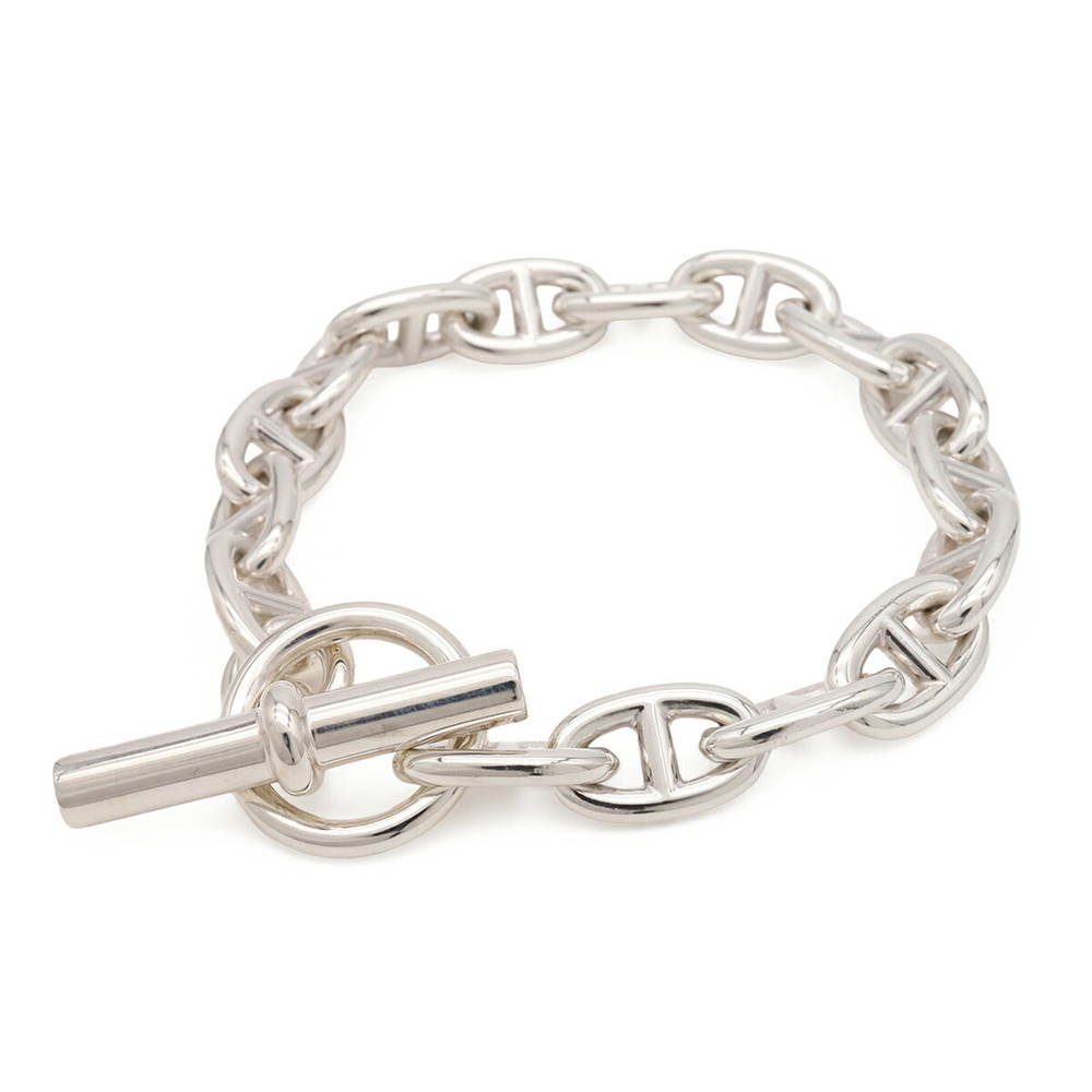 HERMES Silver Charm Bracelet